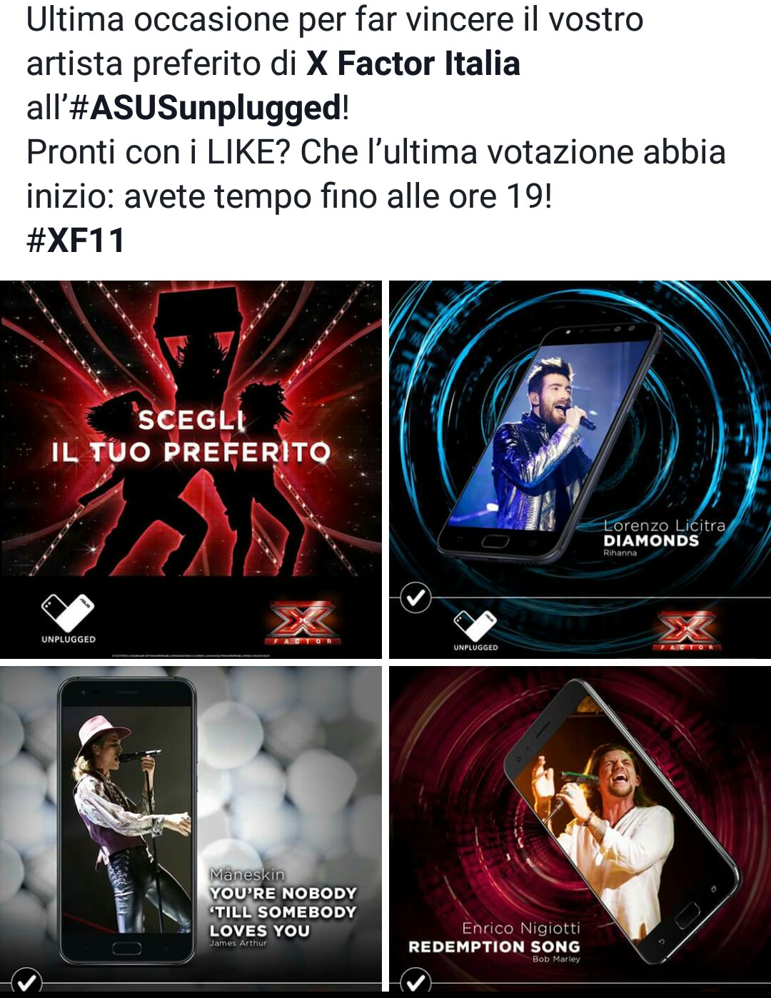 x factor asus unplugged